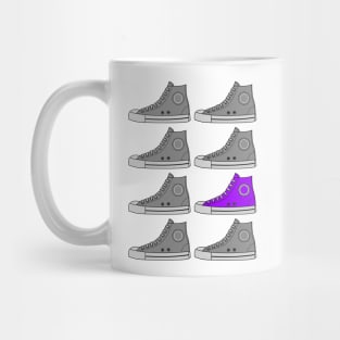 Stand Out From The Crowd | Purple Sneaker Mug